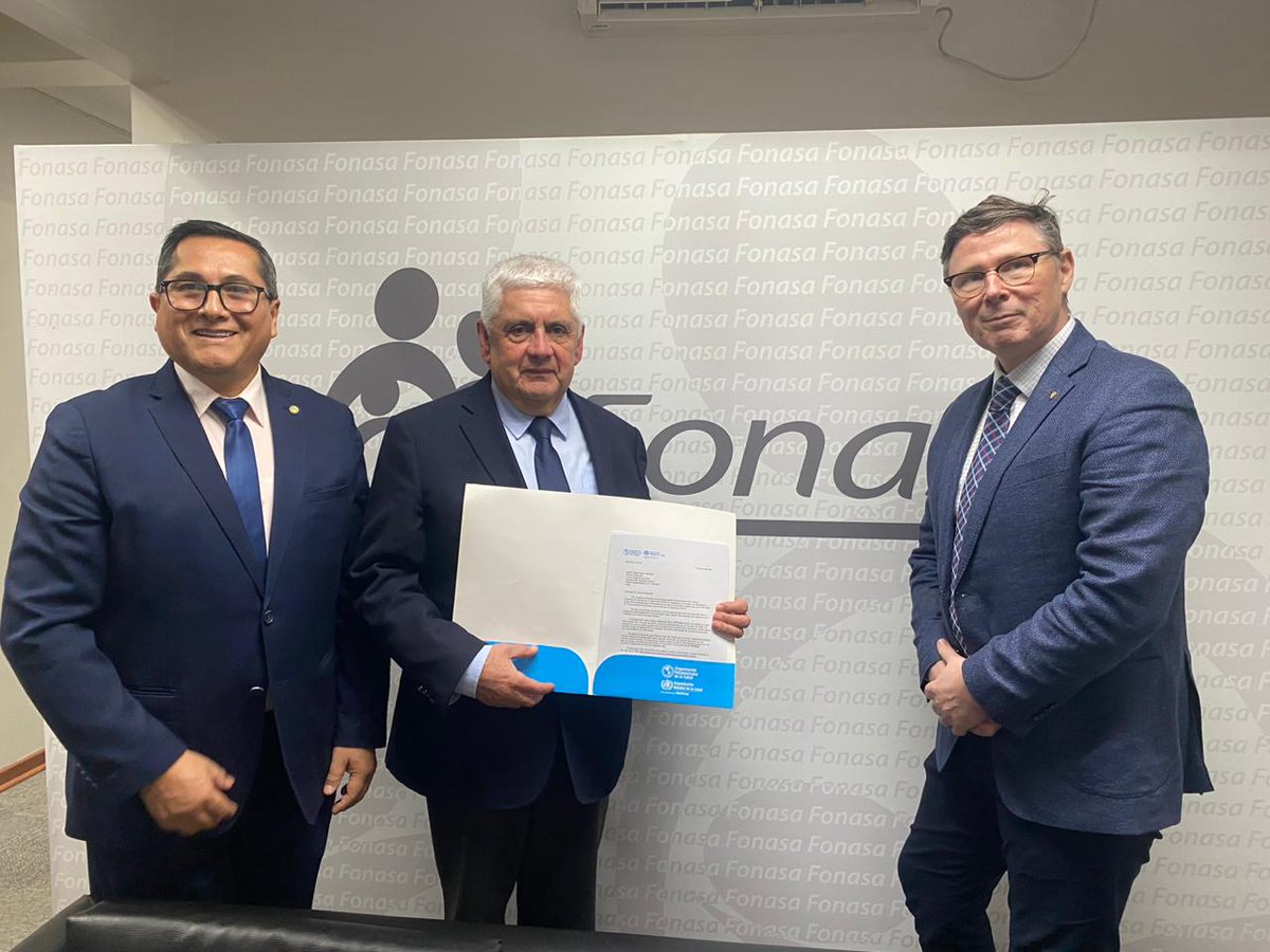 opsomschile's tweet photo. Buenas Noticias 🇨🇱 : OPS/OMS designa a FONASA como Centro Colaborador en Financiamiento de la Salud. Red de Centros Colaboradores @opsoms conformada x instituciones que aportan conocimiento y experiencia técnica al fortalecimiento de sistemas de salud 🌎
https://t.co/NVyR6dpUzI https://t.co/CB5Jm96GqP