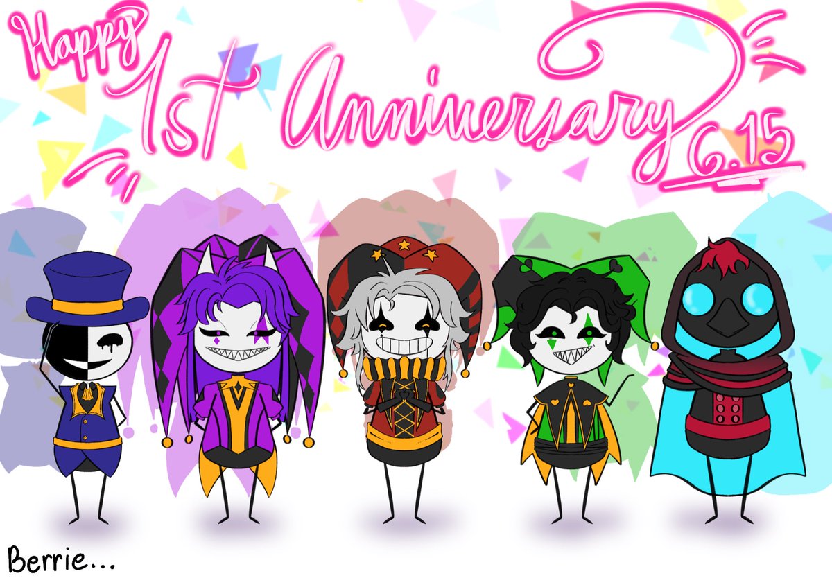 Strawberrie_Pot's tweet photo. Happy 1st Game Anniversary to The Freak Circus!!🎪⭐���
#thefreakcircus https://t.co/6bMoE0qpfj