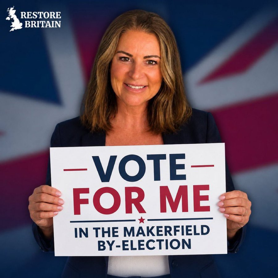 dave43law's tweet photo. If it is a right wing choice you have to vote for then there is only one and it is not a sexist plumber with a Leader who truly believes he owns every vote #Makerfield https://t.co/4FM4yWOdl4
