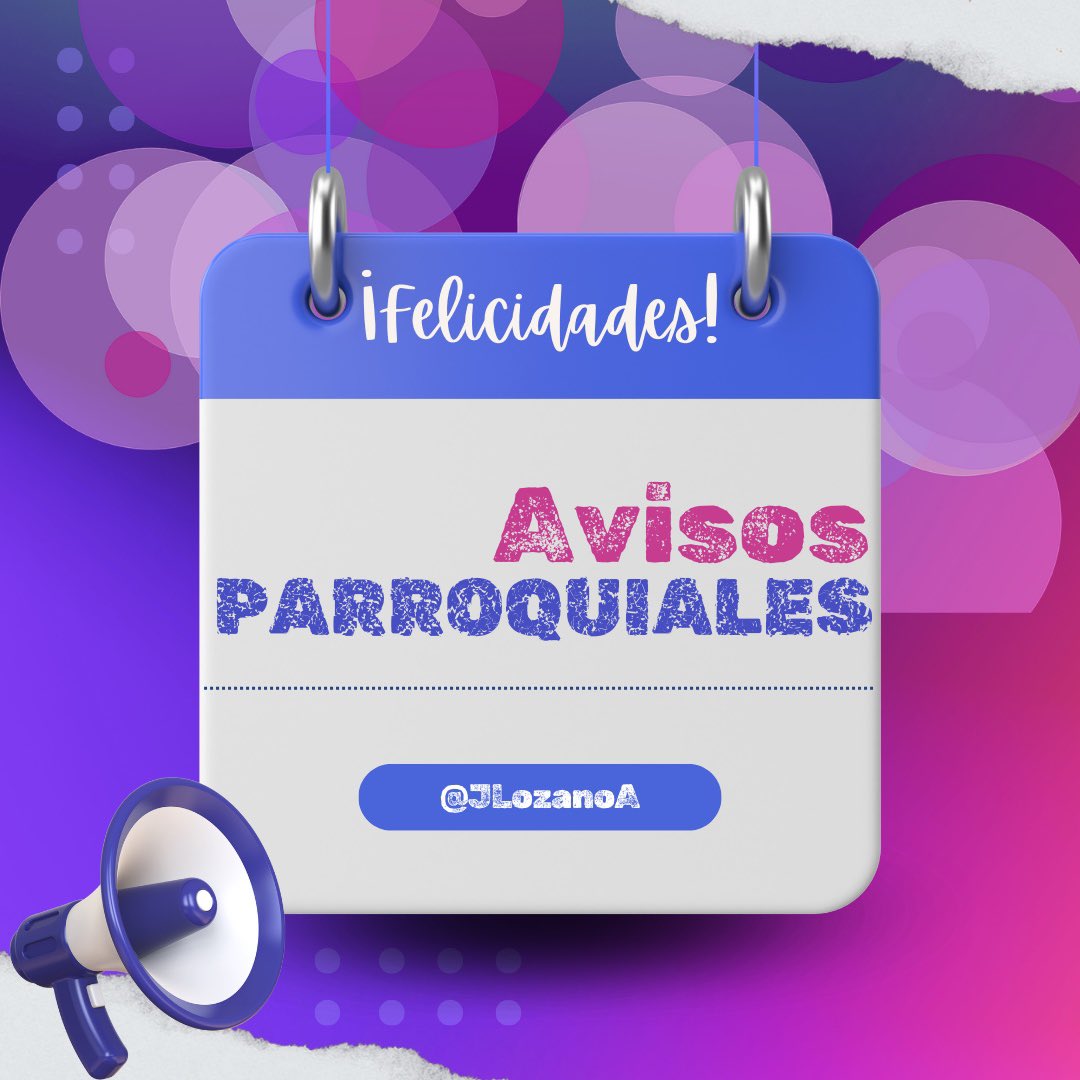 JLozanoA's tweet photo. #AvisosParroquiales Hoy es cumpleaños de

@SigridArzt 
@AuroraAguilarR 
@patriciacranss 
@Paco_Olvera 
@PeterBauer_Mx
@cgarcia63 
Andrés Conesa Labastida @Aeromexico 
Ángel Rodríguez Sáez
Julienne Gallardo
Jaime Labastida Ochoa

Felicidades 🎉 https://t.co/NQZfSLiTgb
