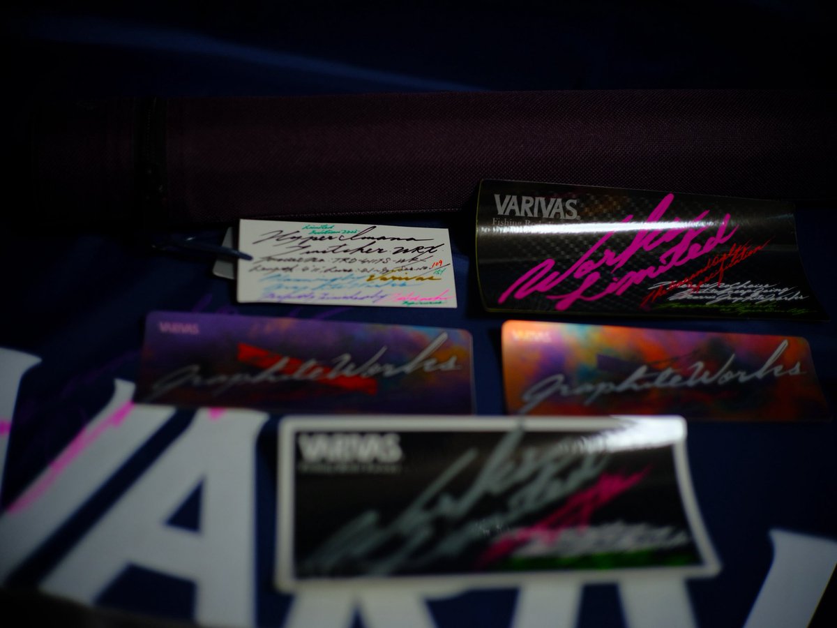 o^)／ VARIVAS GRAPHITE WORKS TRD／BWS ハイパーイワナトゥイッチャー 