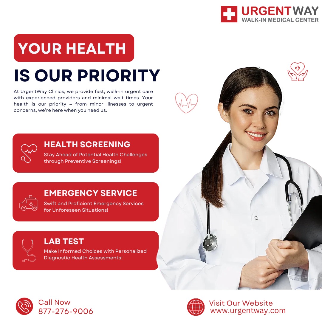 urgentwayNYC's tweet photo. Your Health is Our Priority
At UrgentWay Clinics, from minor illnesses to urgent concerns, we’re here when you need us.
BOOK AN APPOINTMENT OR WALK IN
https://t.co/1xNZGb4aJx
#PreventativeCare #HealthAndWellness #UrgentWay #ProactiveHealthcare https://t.co/kWpqdtIe4p
