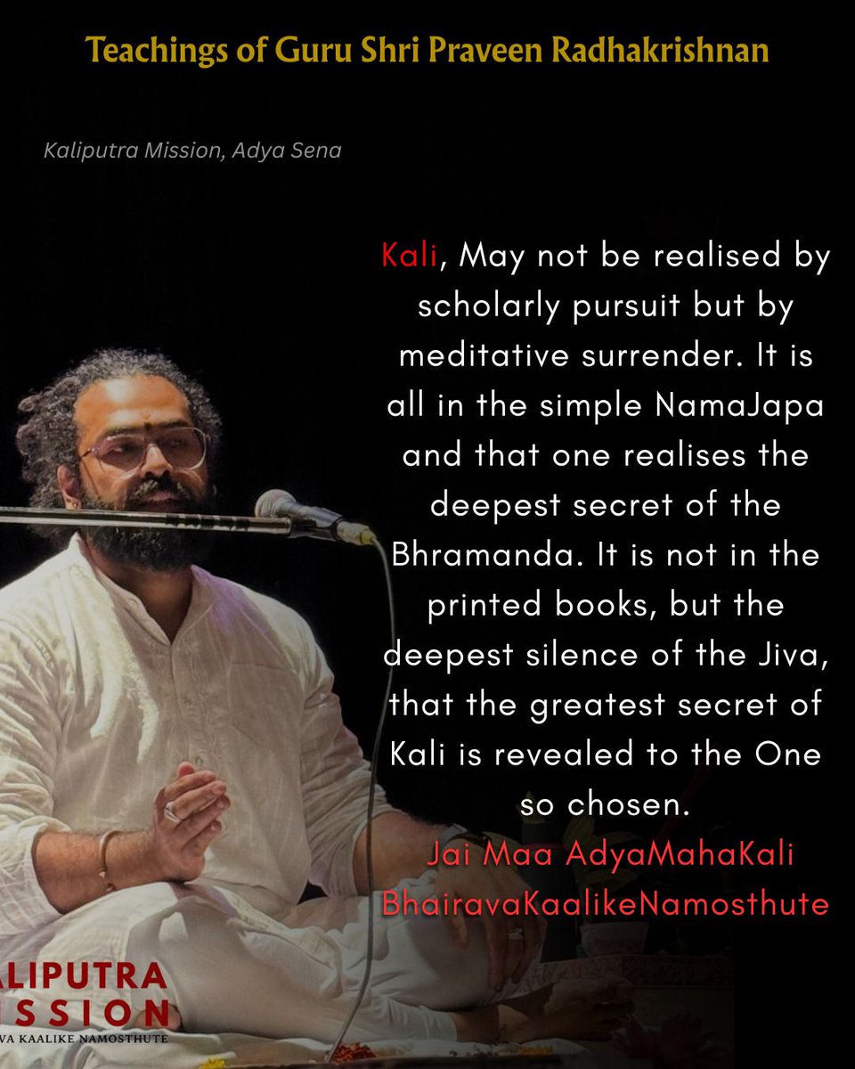 Kaliputra_11's tweet photo. Jai Maa AdyaMahaKali 🙏 https://t.co/u10lAuupdp