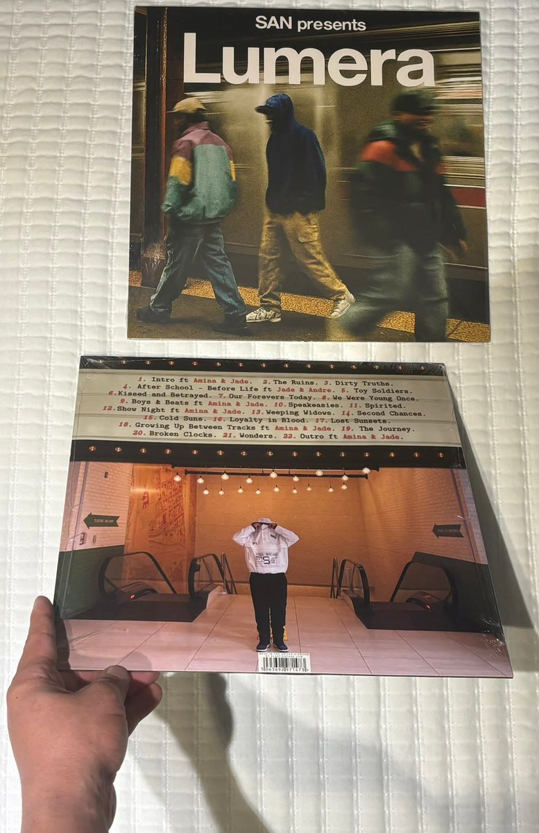 iamSANhedrin's tweet photo. SAN Presents: LUMERA

#LUMERA, the instrumental album from SAN The Instru‑Monumentalist, arrives as a double LP and double CD.

Get your physical copies HERE: 

https://t.co/CifW5OVvoV

Thank you for all your support ☺ https://t.co/ben3akylrm