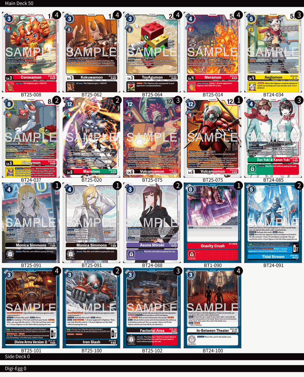 Draw4Evo's tweet photo. Top 8 del torneo local del sábado 13|06|2026. Formato BT-25.  

🥇Vulcanusmon
🥈TS Paradise Colosseum (Ositos 🐻)
🥉Red Hybrid

📍Collectorage. Madrid.    

¡Ven a jugar todos los sábados en Collectorage!    #digimoncardgame #デジカ
@digimon_tcg_SP 
@digimonmeta https://t.co/3btaIwiGJM