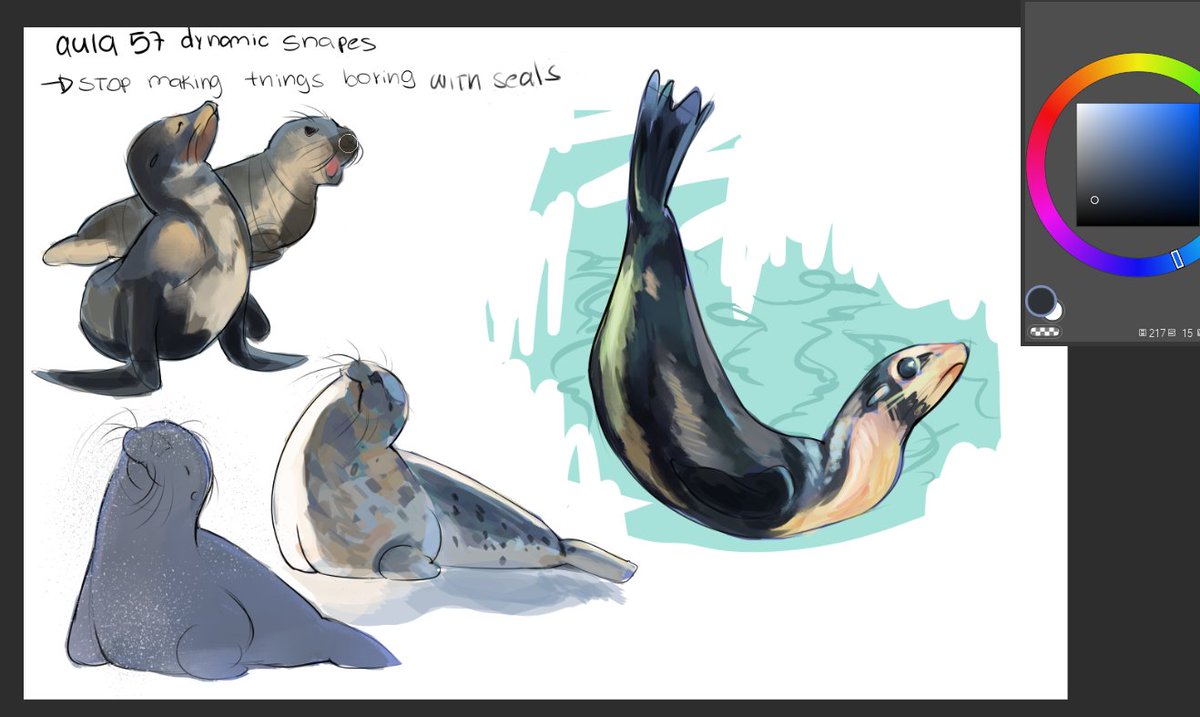 artbyko's tweet photo. class 57 Proko's drawing fundamentals, dynamic shapes, im trying to exaggerate these! https://t.co/5ftCOZf9Tg