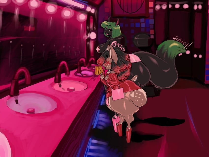 MoochiHellhound's tweet photo. When the porn-built mutt is at the club, he usually uses the girl's bathroom instead of the men's...😇✨️

Why?

Well, uh, last time he did... Let's just say a line formed outside~💖💋

      ❤️ + ♻️ to que up~🤭💕 https://t.co/O4WcxHMCbZ