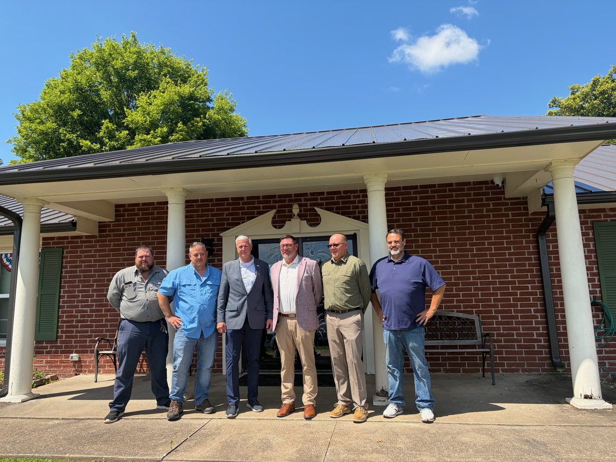 rep_stevewomack's tweet photo. At the Huntsville Water Department’s recently remodeled office, I heard from their team and from Huntsville Mayor Travis Dotson about the progress of water system improvements made possible by the $3 million in federal funding I secured through the Fiscal Year 2026 appropriations process. This investment will ensure that Huntsville residents and emergency responders have the reliable water supply and pressure they need.