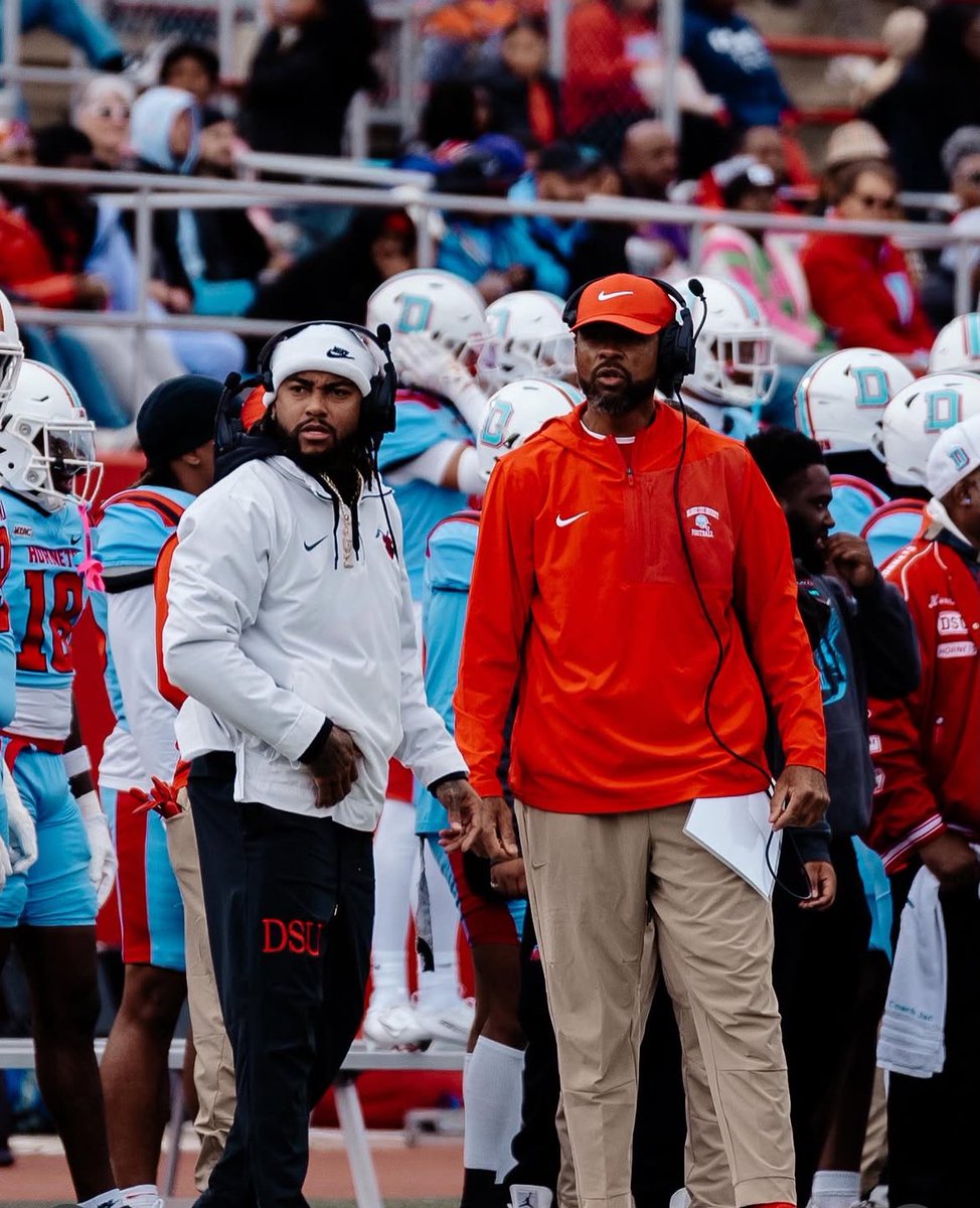 SeydinaFallOT's tweet photo. AGTG!! After a great conversation with @NyemaWashington and @72TraThomas I’m grateful to receive an NCAA D1 offer from Delaware State University!! 

@DelSt_Football @UNCHARTEDT2023 @ECWagnac @DeSeanJackson10 @jfjoncas @on3recruits https://t.co/mwSYIHn9Qk