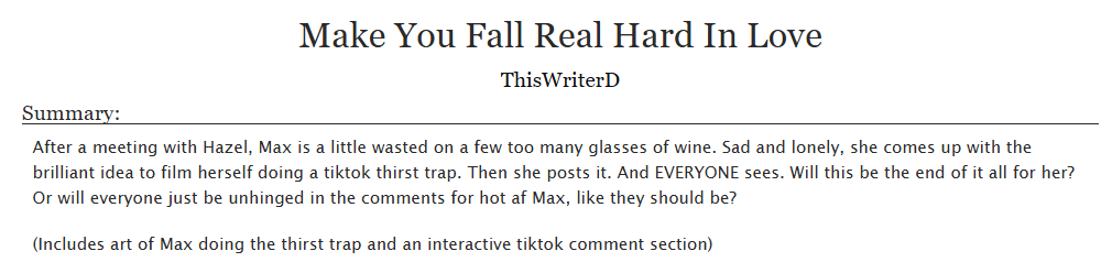 this_writer_d's tweet photo. Make You Fall Real Hard In Love by ThisWriterD - Life is Strange (Video Games 2015 2017 2024... https://t.co/a2ow7XaW5G #maxcaulfield #pricefield #safield #thomfield #lifeisstrange https://t.co/ckYTNHM51t