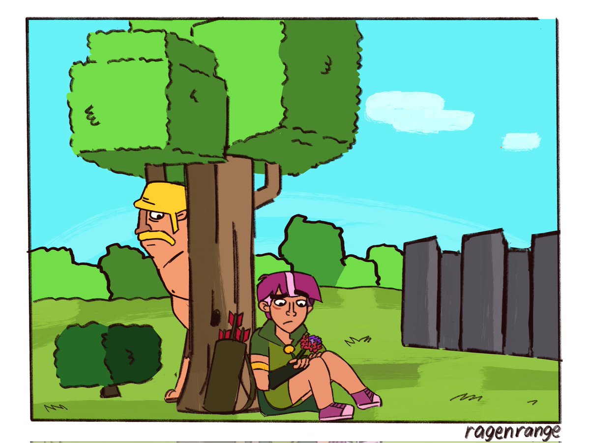 ragenrange's tweet photo. courting battle p2 (1/4) #clasharama https://t.co/8cA10BZsgI