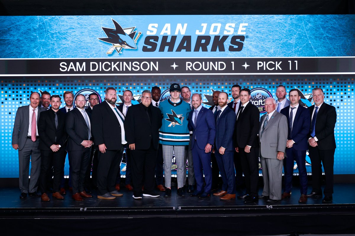 SanJoseSharks's tweet photo. 1️⃣1️⃣ days until Draft Day. https://t.co/3LzkylpHu0