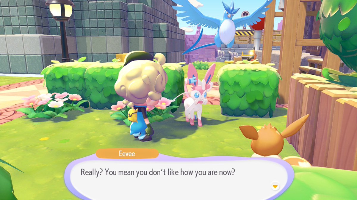 gandalfsoda's tweet photo. Sylveon really is the transgender pride Pokemon omg. So cute https://t.co/yk3vOgYvbV