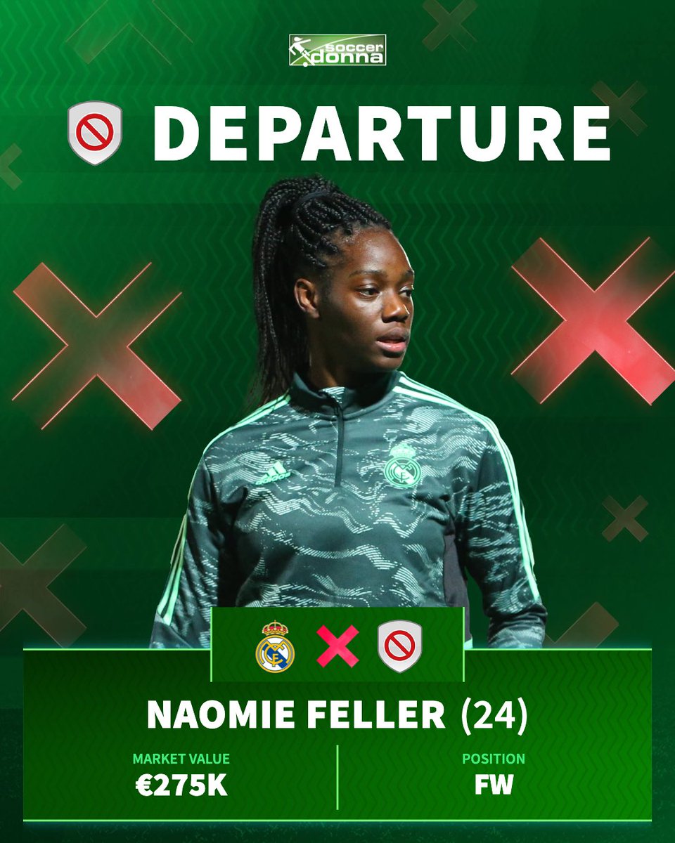 soccerdonna's tweet photo. Rocío Gálvez and Naomie Feller are leaving Real Madrid. 👋

The much-courted Sarah Mattner is leaving SKN St. Pölten. 👀

Where will they go? 🤔 https://t.co/gfrLhcCsFw
