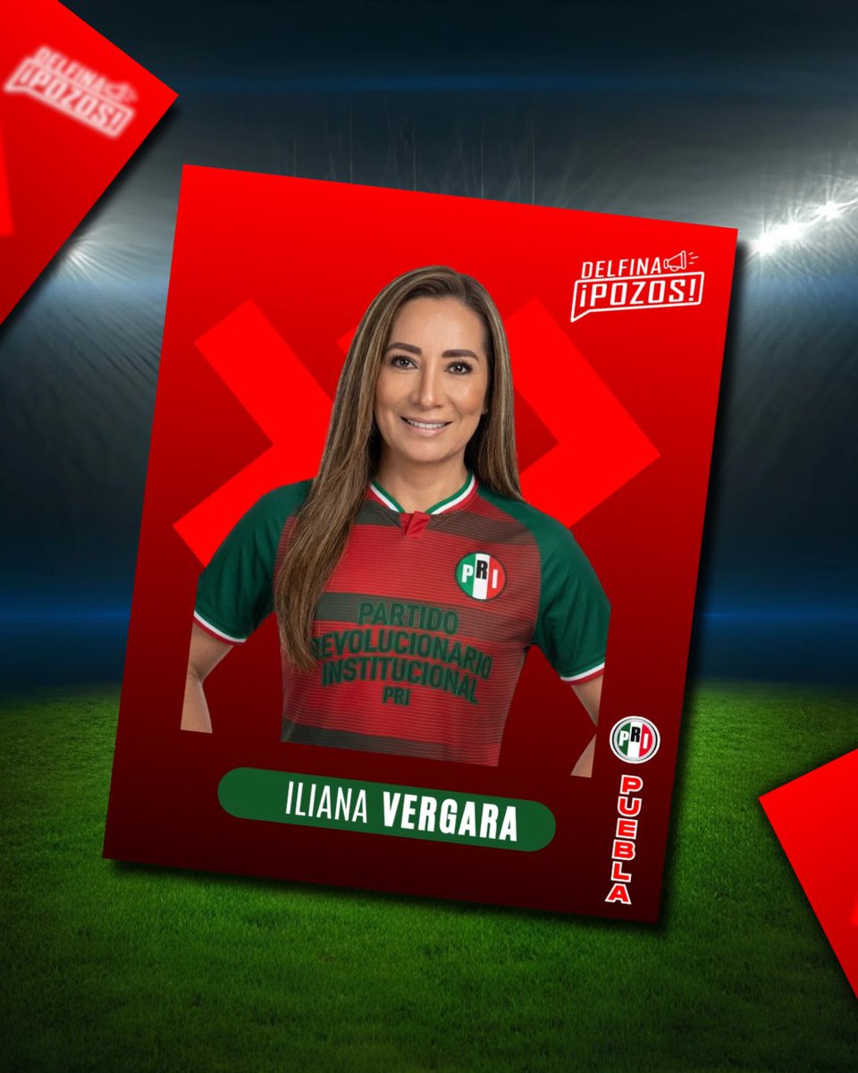 DelfinaPozosV's tweet photo. ⚽🏆 En toda gran competencia, la clave está en tener una buena alineación.

Hoy les presentamos a un equipo que trabaja todos los días dentro y fuera de la cancha por las causas ciudadanas, con compromiso, entrega y cariño por Puebla. 🤝💙

Porque los mejores resultados se consiguen jugando en equipo.

Por Puebla, lo daremos todo.

#DelfinaPozos #PRI #Puebla #TrabajoEnEquipo