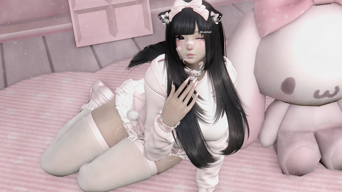 twinitail's tweet photo. bani party ₍ᐢ. .ᐢ₎ https://t.co/eRDC0Ae5ul