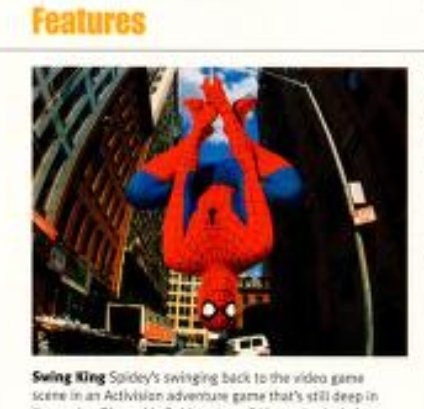 FrozenBubble69's tweet photo. Oh, of course I find it now lol (Thank you Internet Archive!)

It's the 'Electronic Gaming Monthly' Issue 123 (October 1999)

Here's the Spider-Man photos I remember! I didn't know this was the universal suit! I've been looking for this my whole life!! https://t.co/3FT2EzBEbC