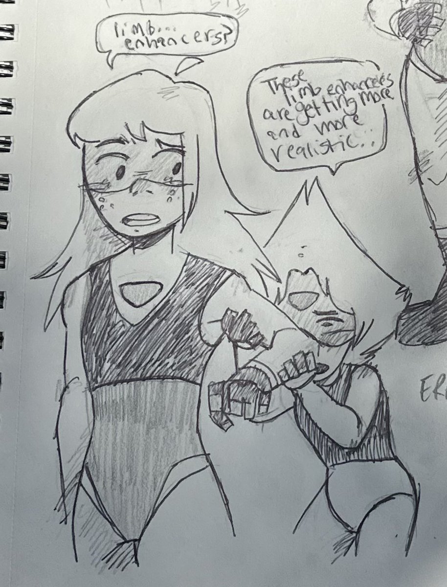 beebissilly's tweet photo. another attempt at a gemsona i’m content with, this time with my actual birthstone 

she’s an era 1 peridot because i am tall and very lanky 
#stevenuniverse https://t.co/IdSR5XneI6