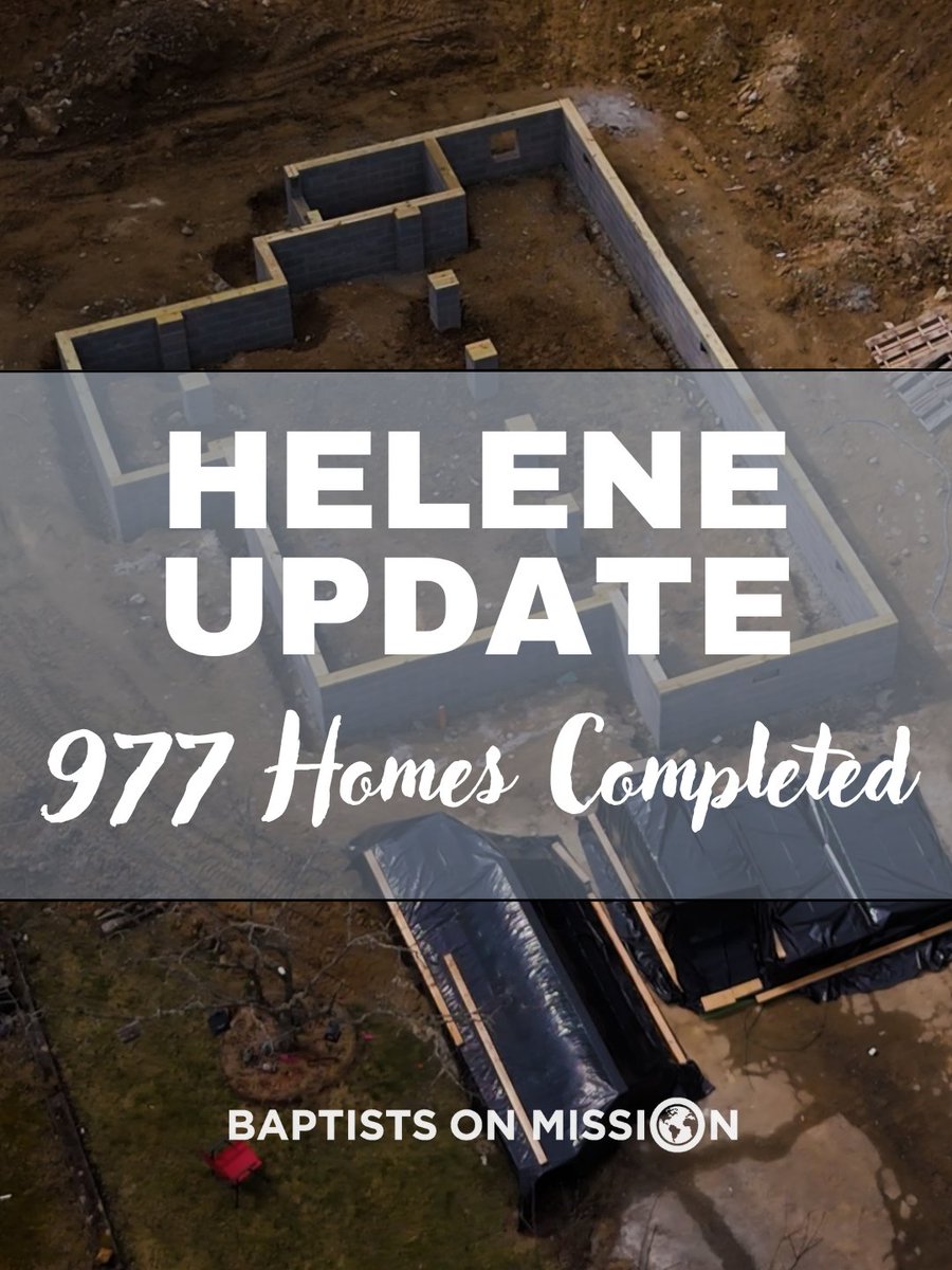 nc_missions's tweet photo. HELENE REBUILD - By The Numbers
🏠  977 Rebuilds Completed
🛠️  211 In Progress
✏️    24 New Homes Underway
👏      1 New Home Completed
https://t.co/IhurBVHYNO https://t.co/kPEyZA6KNq