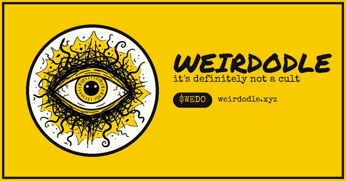 WeirDodle tweet media