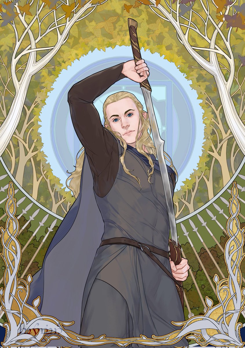 Vorimar_ran's tweet photo. My recent #haldir arts.
Did a lil editing of the previous pics for face. He's so difficult to draw. https://t.co/QDimuGqbIx
