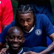 CFCJnR's tweet photo. French squad posing in photo all wearing their academy club kits, look at Michael Olise.

Seeing him in a Chelsea kit hurts man. https://t.co/pWPJdMG5U8