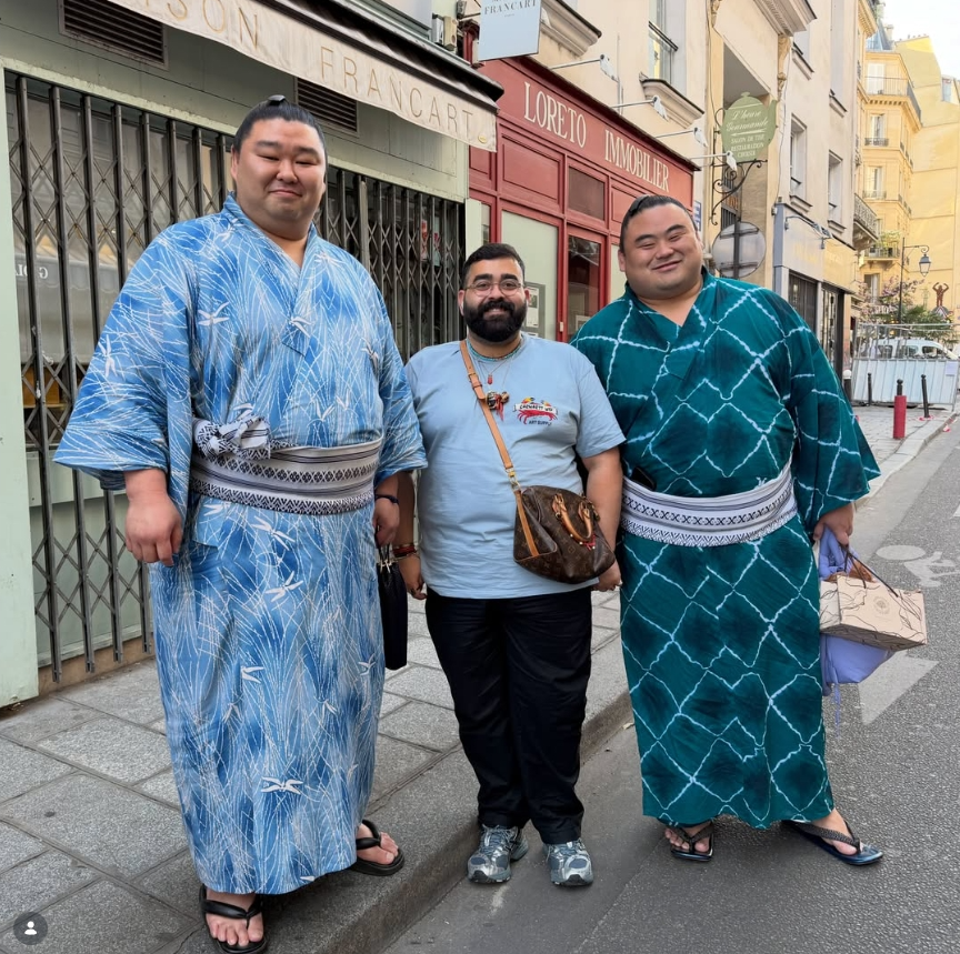 dji1319879's tweet photo. #sumo #大相撲 #パリ公演 #正代 #隆の勝
#SUMOTournoideParis #TournoideParis
#paris #sumoparis2026
ilcoralliere/Instagram https://t.co/uqVZdmJOFp