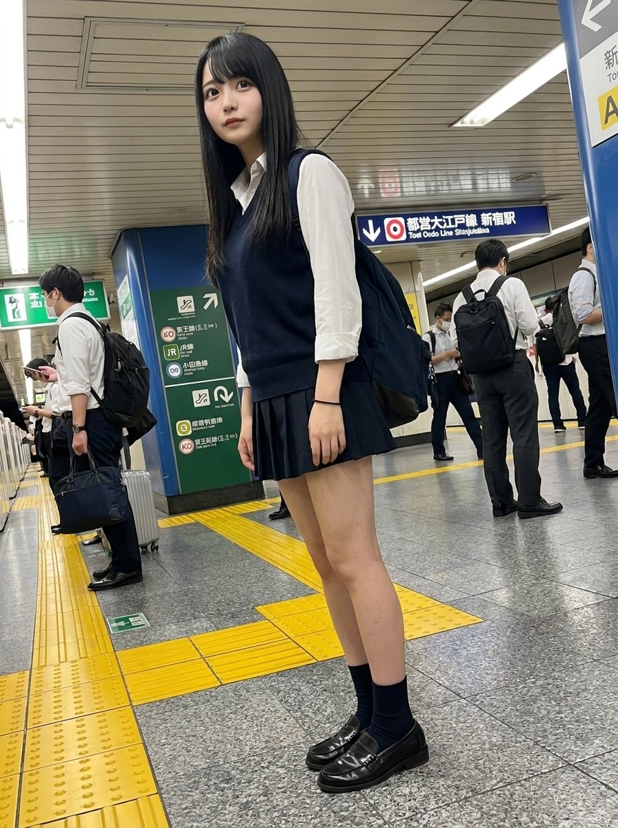 aianimeexceed's tweet photo. 先日、都営大江戸線の新宿駅ホームで見かけた女の子たち💯
#GenerativeCreator として活動しています。
#写生成師
よろしければ、「いいね」と「フォロー」お願いします。
#AIgirl #AI美女 https://t.co/3I9JzVLg10
