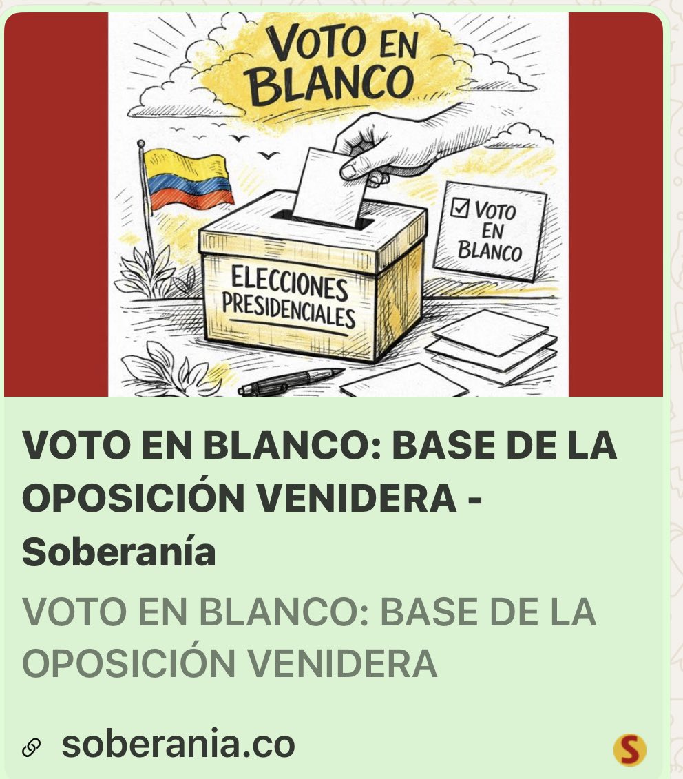 AurelioSuarez's tweet photo. Comparto la opinión política de https://t.co/tvJMVmibLk respecto a la segunda vuelta presidencial el 21 de junio de 2026. 
https://t.co/f1eBSAwBOn https://t.co/LVHFuwJg4g