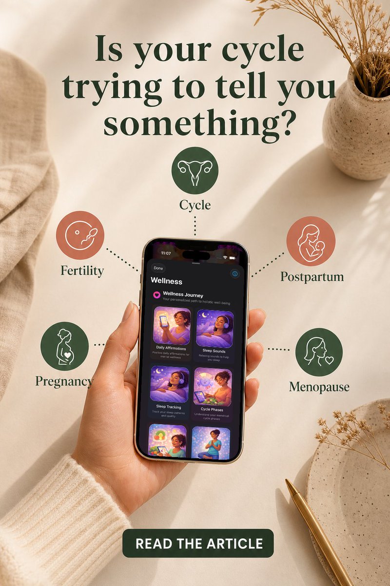 Kai_Wen's tweet photo. Your cycle data stays on your phone — even when AI is analyzing it. Bloom Cycles runs everything on-device. No servers. No sharing. Just smart, private health tracking built for you. 🌿

#WomensHealth #PrivacyFirst #iOSApp #CycleTracking #AppStore https://t.co/lwkkEEIEQR