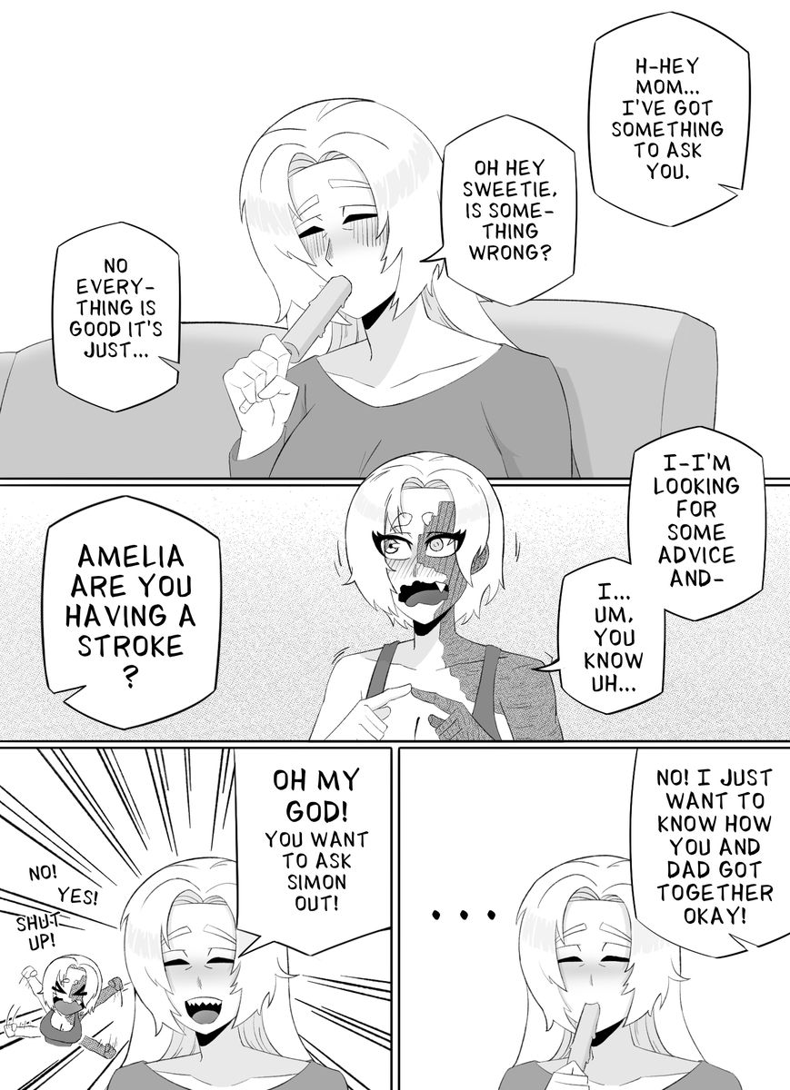 KlyptoKicks's tweet photo. Amelia doesn't know what to do https://t.co/T35AY7MgQl