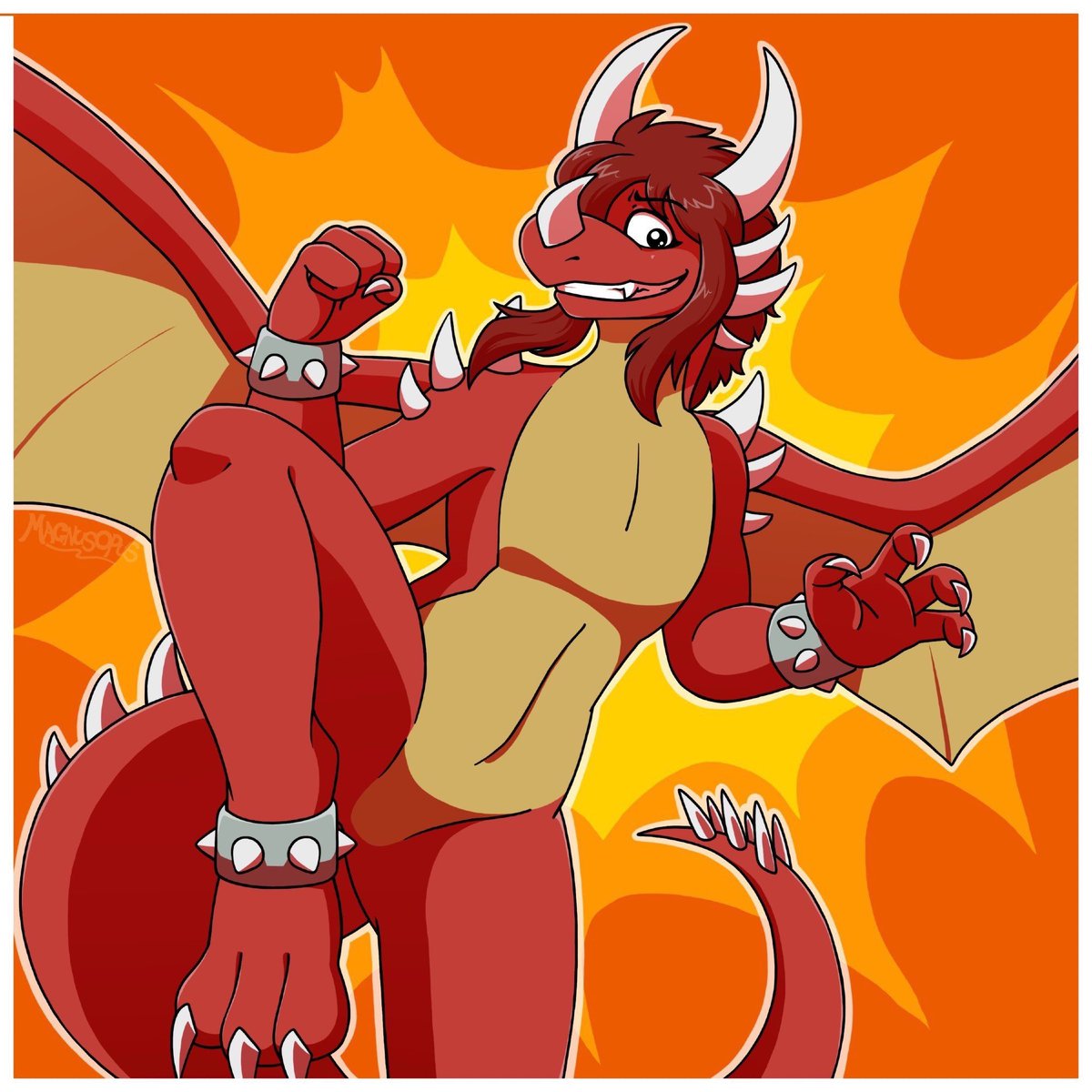 DJRedSnapdragon's tweet photo. @Enosius Heya Enosius sorry been busy the pays hour qwq
But yeah I since these are open, I wanted to ask but hey whatcha perhaps think of trying something sfw with a red derg gal who likes guns?? >:3 https://t.co/N0v8vsXuy7