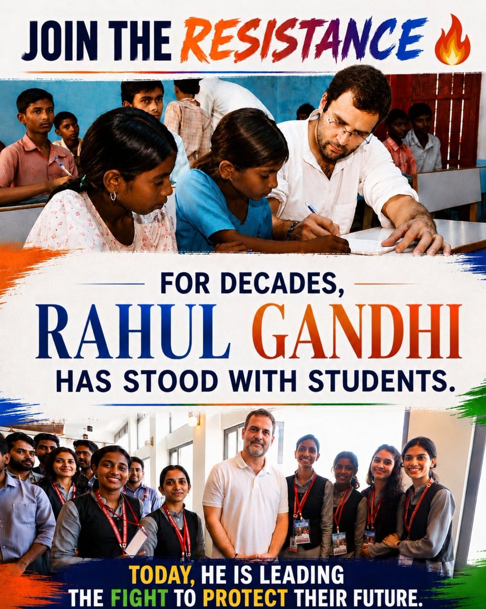 srinivasiyc's tweet photo. Be ready to hit the streets for students' futures. 🔥 https://t.co/fS8n41DNMq