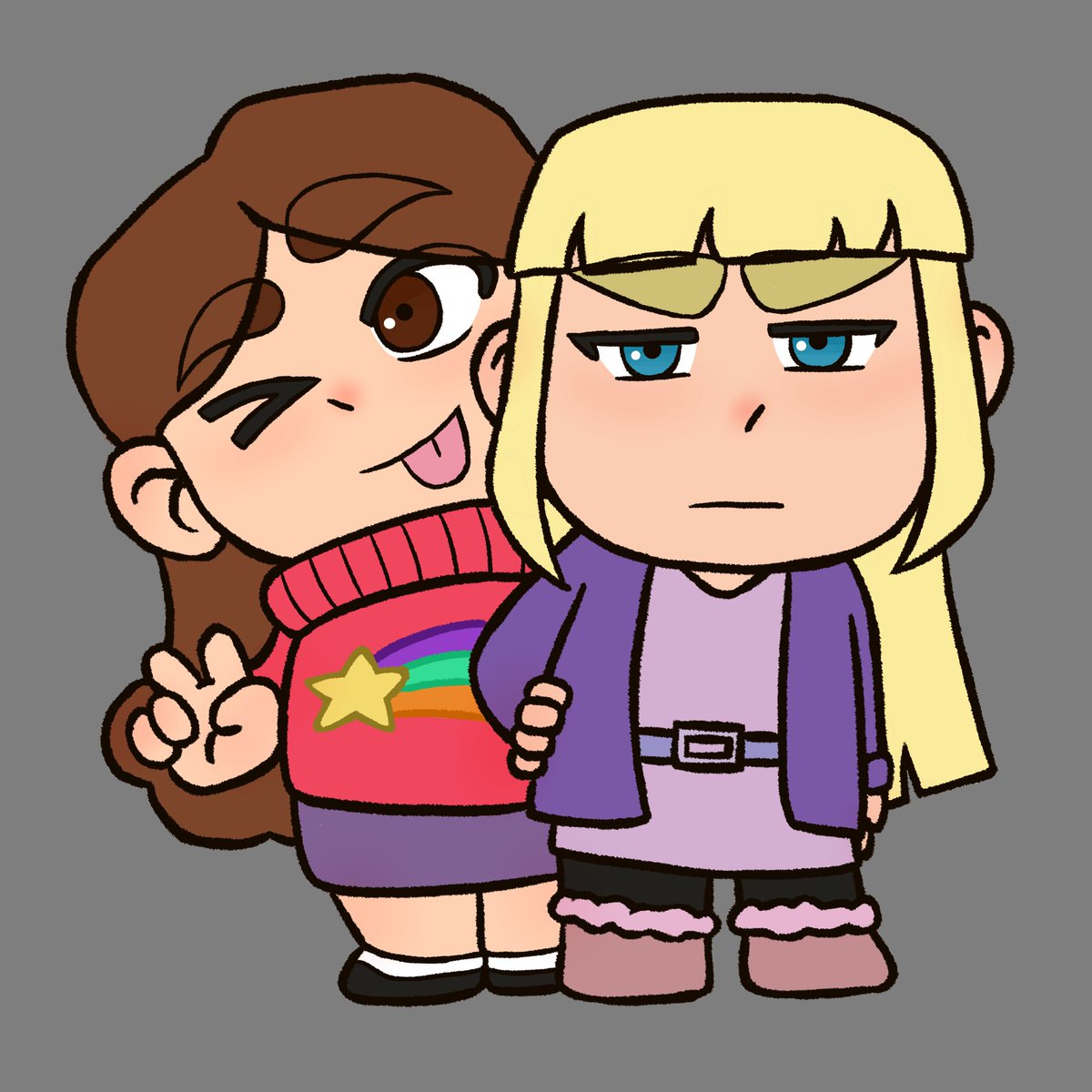 BattleSnow_Arts's tweet photo. Day 15 of drawing a ship for Pride Month - Mabifica
#mabifica #gravityfalls https://t.co/qKMt7Mue61