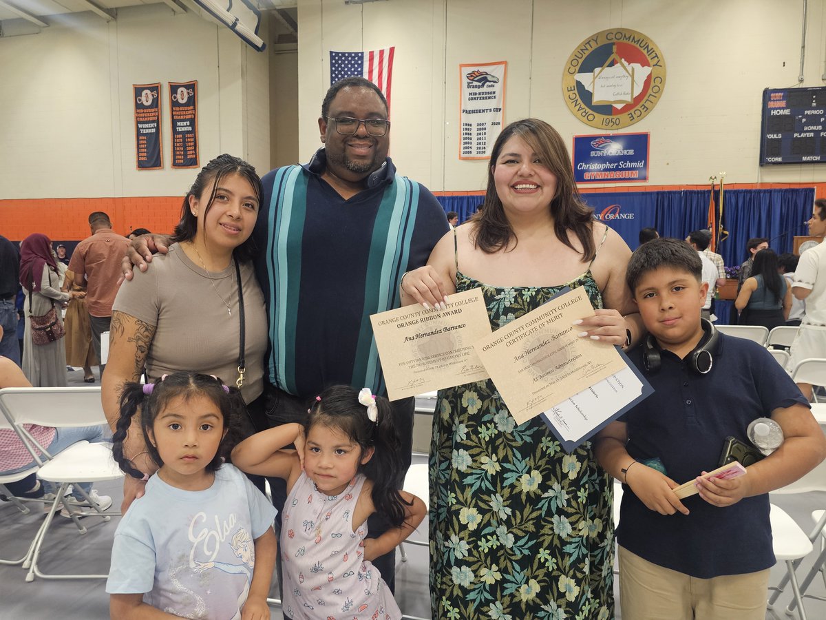 SUNY_Orange's tweet photo. At 35, Ana Hernandez felt something was missing. One night,  she came across an advertisement for SUNY Orange. She clicked &amp; applied.

What followed was a steady growth in confidence and a renewed academic identity built over time.

Read Ana's Story here: https://t.co/iejMtA0G8J https://t.co/3Ypu562f51