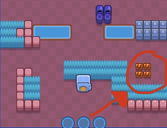 zeleph_bs's tweet photo. Hidden Brawl Stars Fact : 

You can't win if you don't break those 4 things before starting the match https://t.co/v8wiJVa4GJ