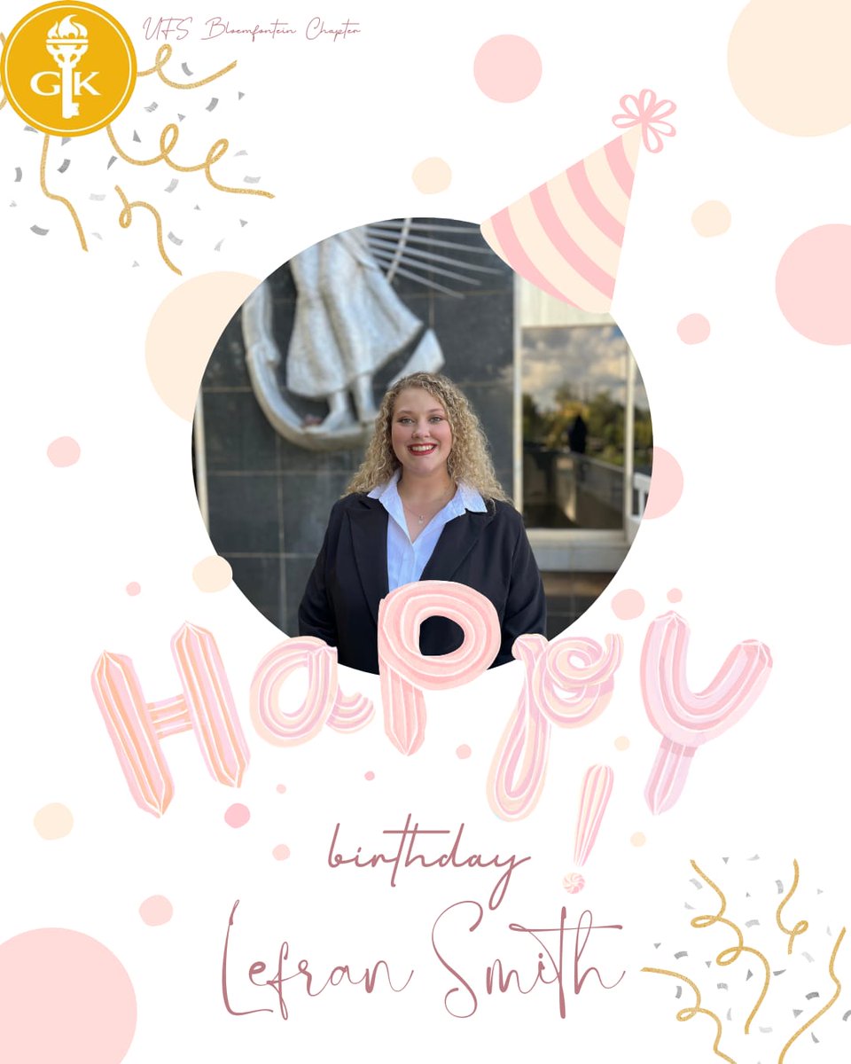 GoldenKey_UFS's tweet photo. Happy birthday 🎂 May this year be filled with blessings ✨ #yesgk #gksa https://t.co/cI4JoflcsR