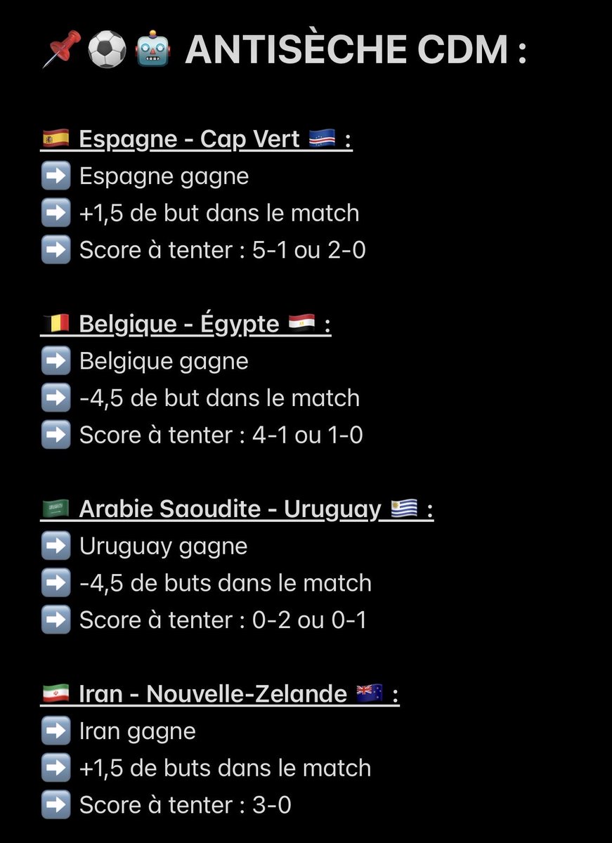 BN_values's tweet photo. Antisèches du jour, libre à vous piocher ou combiner 🙌🏽 ! 

#TeamParieur 
❤️ pour le soutient https://t.co/WV4IkcFj6V