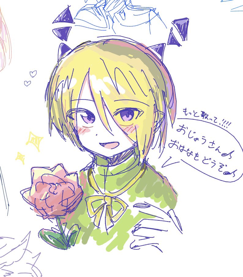 planet_wa's tweet photo. 絵チャありがとうございました〜！
描いたことないキャラいっぱい描きました(疲弊)楽しかったです〜！ https://t.co/E8cVpNcO7x