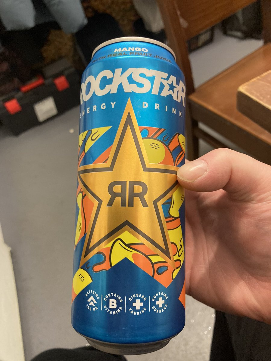 JamesLogan500's tweet photo. @Rockstar_Energy @rockstarenergy
#AnotherDayAnotherRockstarEnergy 13/6/26 was day 829of drinking the fourth best flavour (EL mango) can and it gets a 9.5/10 for me and 14/6/26 was day 830 of drinking the best rockstar flavour (blueberry pomegranate) it’s still a 10 https://t.co/axLlXdsGij