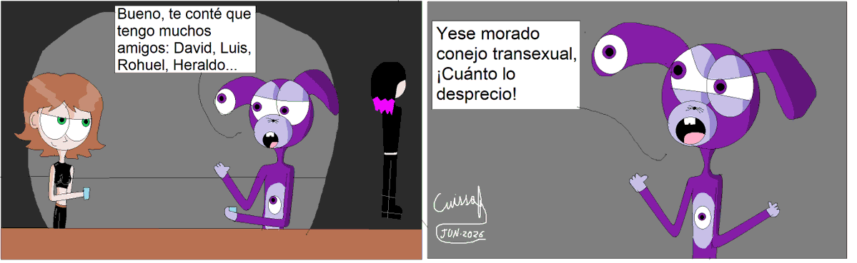 cuissof's tweet photo. Mañana mi primera historieta/viñeta cumple 10 años. Aquí hice un remake de ella. https://t.co/jq51iDrpfD