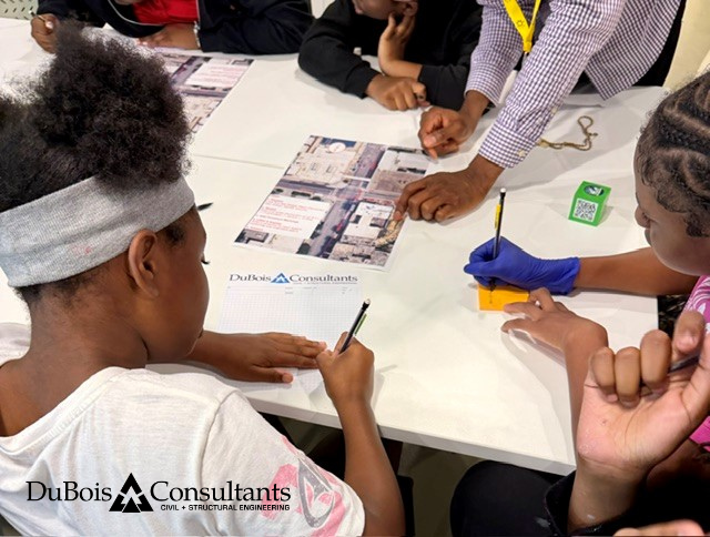 dubconinc's tweet photo. Last week, we had the opportunity to share our passion for traffic engineering with students at @OB_Inc_KC -@Black_Veatch  Summer STEM Program. Students stepped into the role of engineers and explored how transportation systems are designed. Thank you for the invitation! https://t.co/rorpYhYXaX