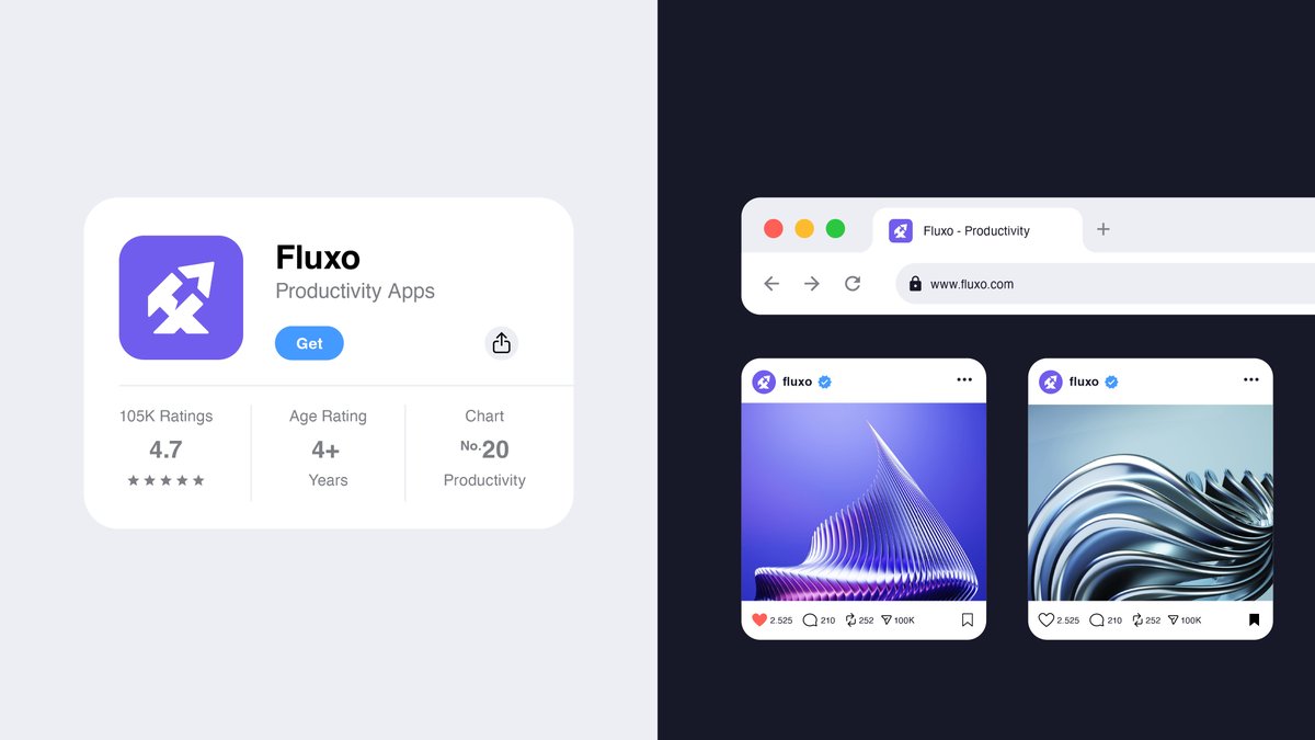 kmgdesignid's tweet photo. Check out new work on my @Behance profile: "Fluxo - Logo Branding Identity" https://t.co/pMm9rdORO1

#branding #brandinglogo #brandidentity #logo #logodesign #appdesign #logogram #visualidentity #behance https://t.co/tkGUdPcWxq