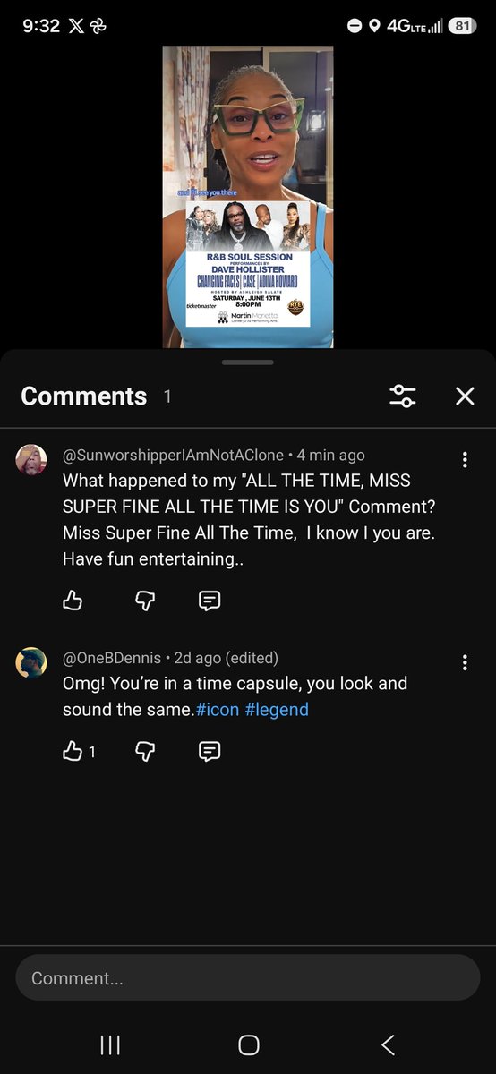 IAmNotTheClone's tweet photo. @TroyAve Your #YouTube recovery problem could be something other than you think. Here is an example of what happened with my communication... #LookAndSee #AdinaHoward https://t.co/nsaIolvMpT