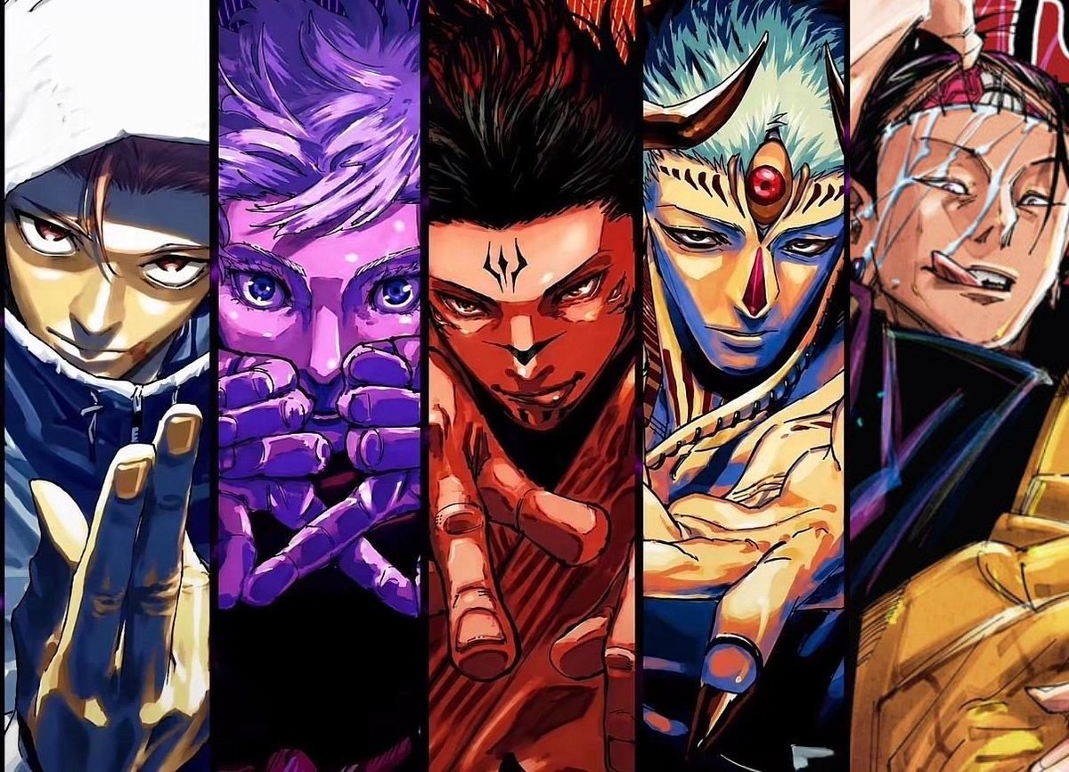KenjakuFan's tweet photo. The REAL Calamity Grades https://t.co/GDF2tawWv8