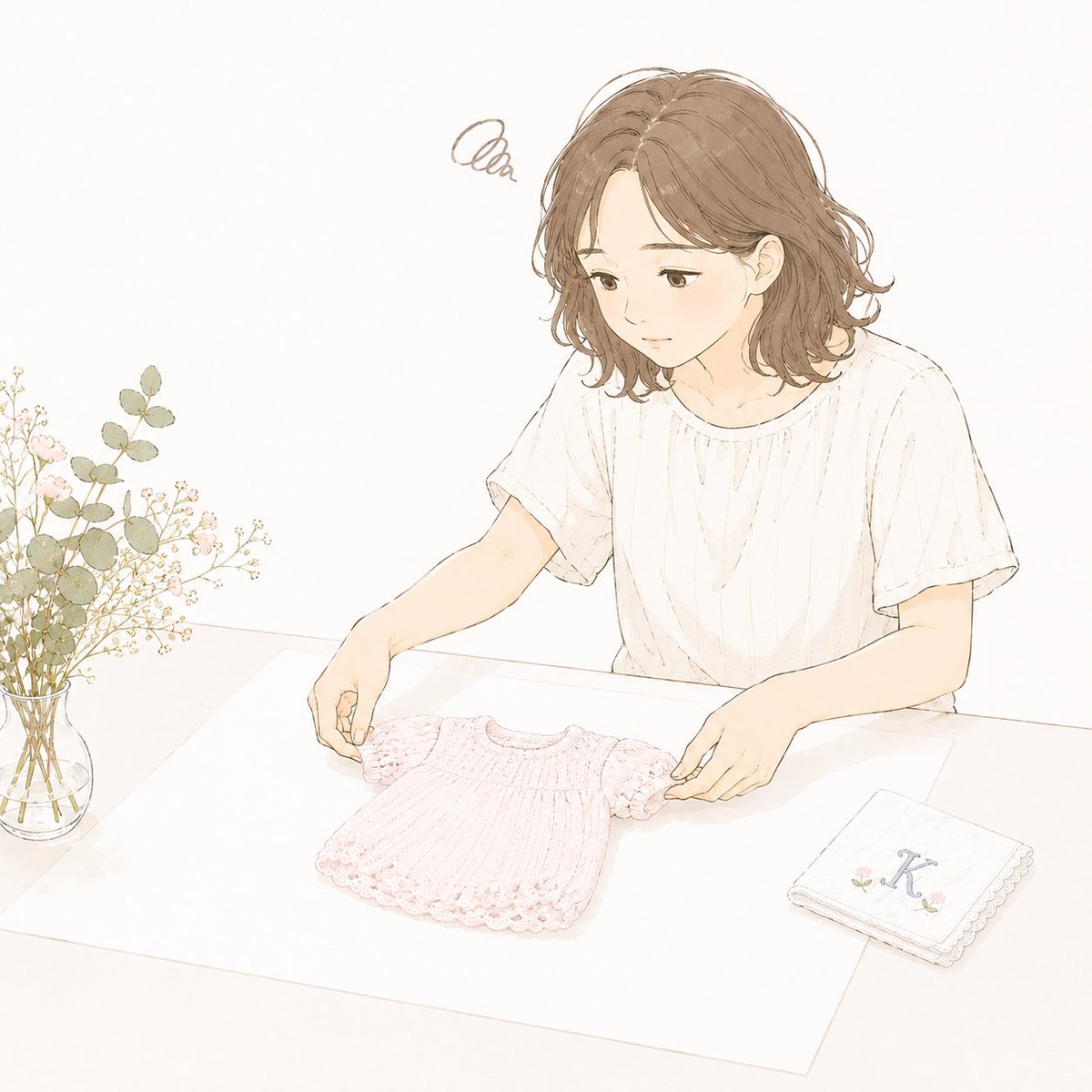Mino_WebDesign's tweet photo. 背景を白にしたら、作品がぼやけて見えました。

白は万能だと思っていたけど、淡い色の作品とはケンカします。
正直、ちょっとショックでした。

作品の色を引き立てるコツは、反対側の色を少しだけ敷くこと。
ベージュやグレーは、たいていの作品をそっと持ち上げます。

あなたの作品、背景に負けていませんか？