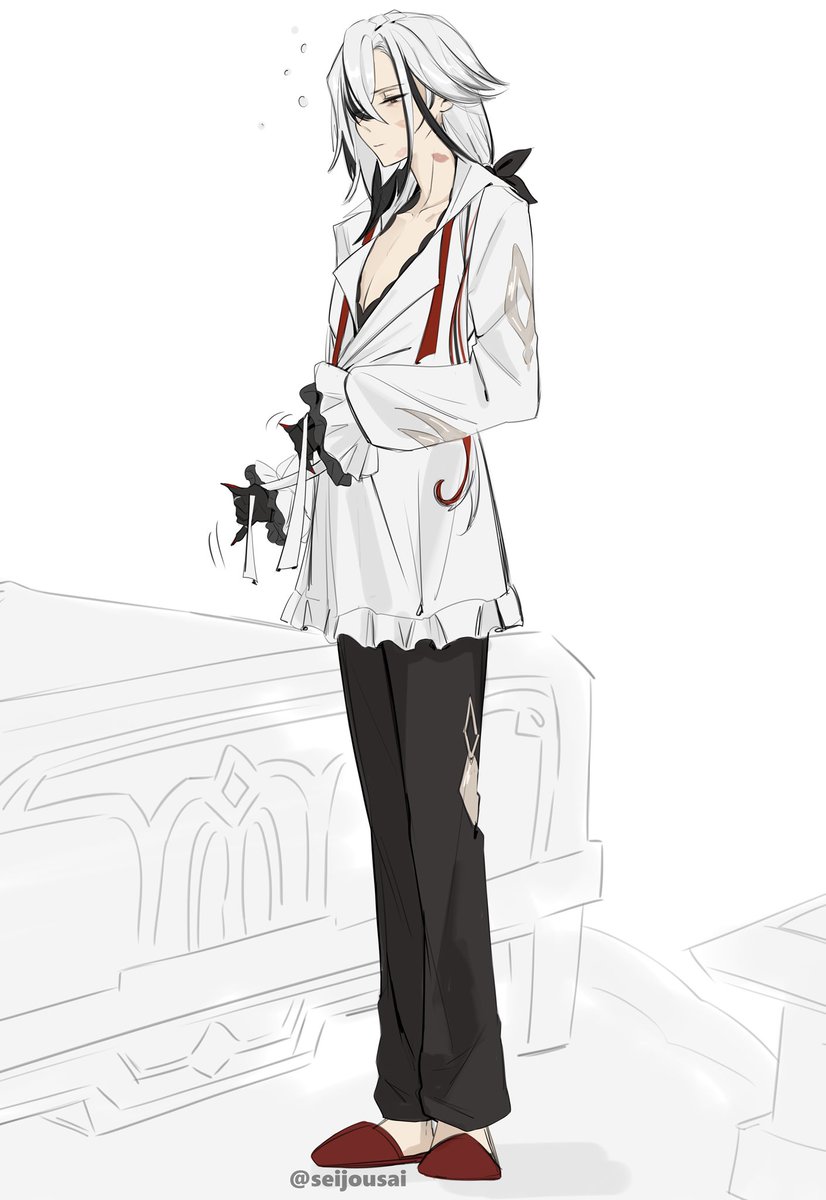 seijousai's tweet photo. holy arlecchino that fit of yours is absurd🔥 https://t.co/JsVpHFMM4Z