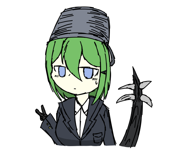 X_ringozeri's tweet photo. ルルさん
ステゴサウルスの古代獣人です
バケツは気分で被ります
#イラスト #イラスト練習中 #オリキャラ https://t.co/1ICAHiTWEG