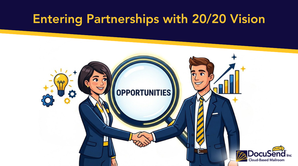DocuSendMail's tweet photo. Even smart partnerships can fail when expectations don’t match reality. This story shows why SMBs must choose partners carefully and reduce risk from the very start. Read more.  🤝 https://t.co/oBtgrZRIUp https://t.co/oOlorasEcd
