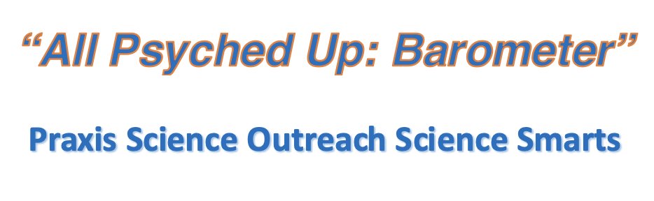 PraxisMedHat's tweet photo. ICYMI: The latest Praxis 'Science Smarts' column in the Medicine Hat News (June 13):
“All Psyched Up: Barometer”
https://t.co/wEkoVZmf71
It’s high-pressure science but someone’s gotta do it...
#MedHat #STEM #SciChat #SciEd #FamilyScience https://t.co/LW44XImShs
